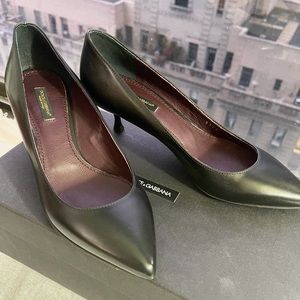 Authentic Dolce & Gabbana Black Classic Heels